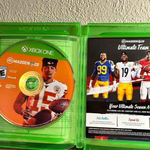 Madden NFL 20 Xbox One Game - Picture 3 of 3